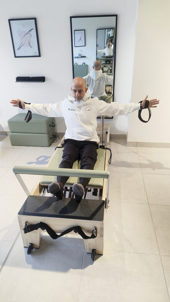 Sala di allenamento Pilates Reformer di Carlo Melchionna