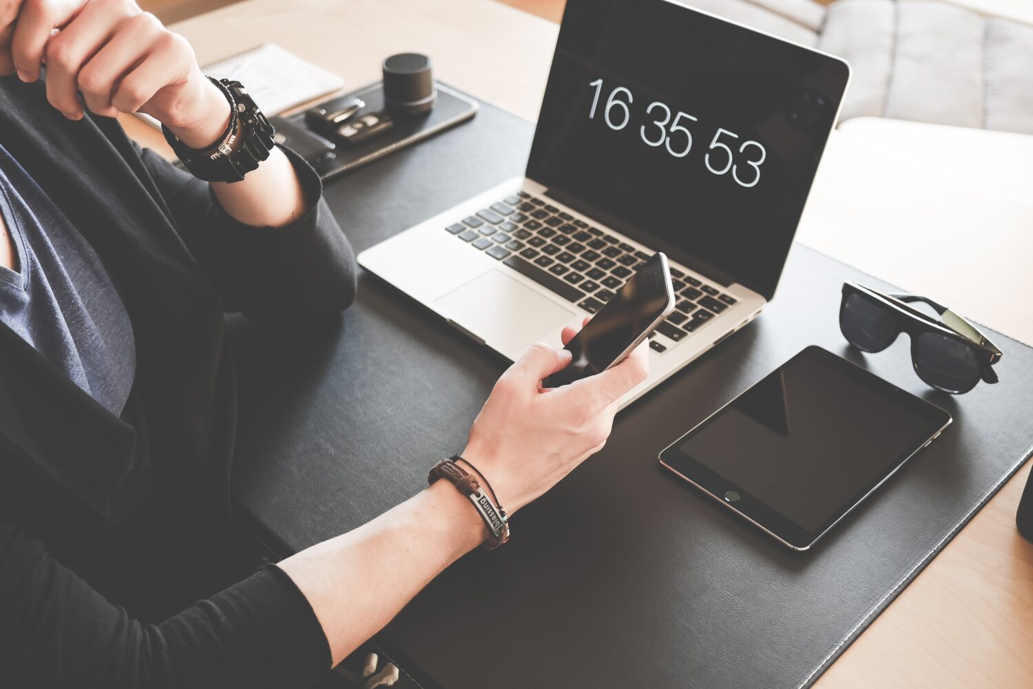 Lavoro e tecnologia. Photo free da Pixabay