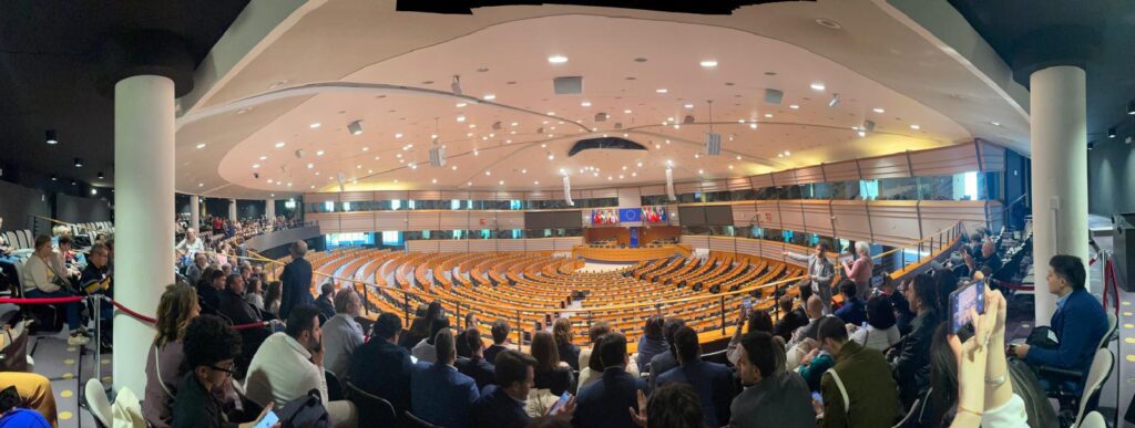 Sala Plenaria del Parlamento Europeo