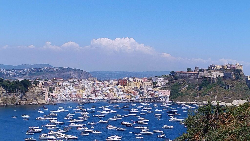 Panorama "veduta Elsa Morante", Isola di Procida